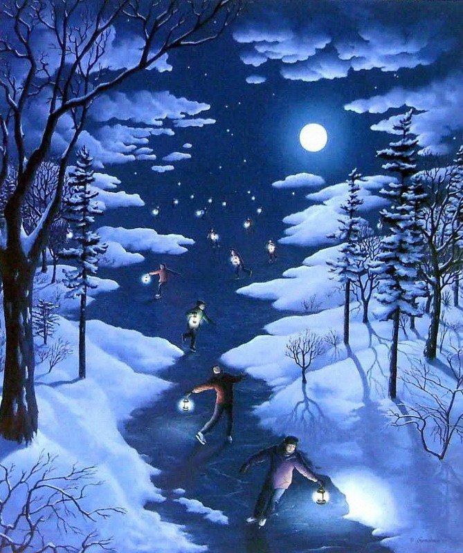 "Магический реализм" от Роба Гонсалвеса (Rob Gonsalves)