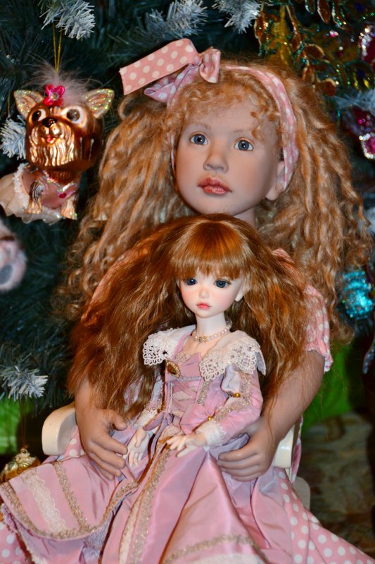 Наша новогодняя елка! Кукольная коллекция