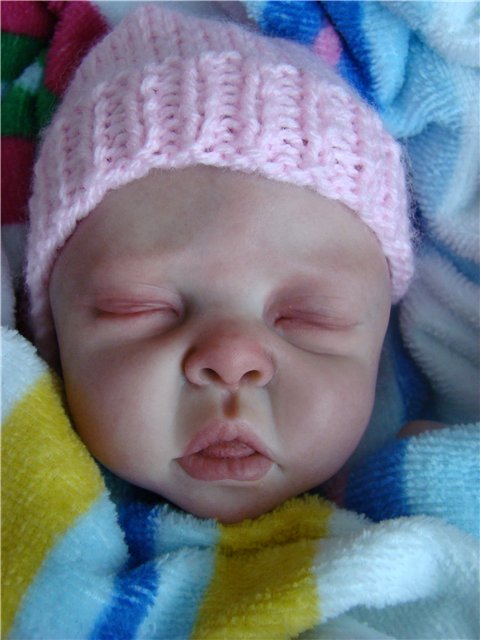 Когда спит малыш, все вокруг замирает...Авторская кукла Кондрашовой Ирины