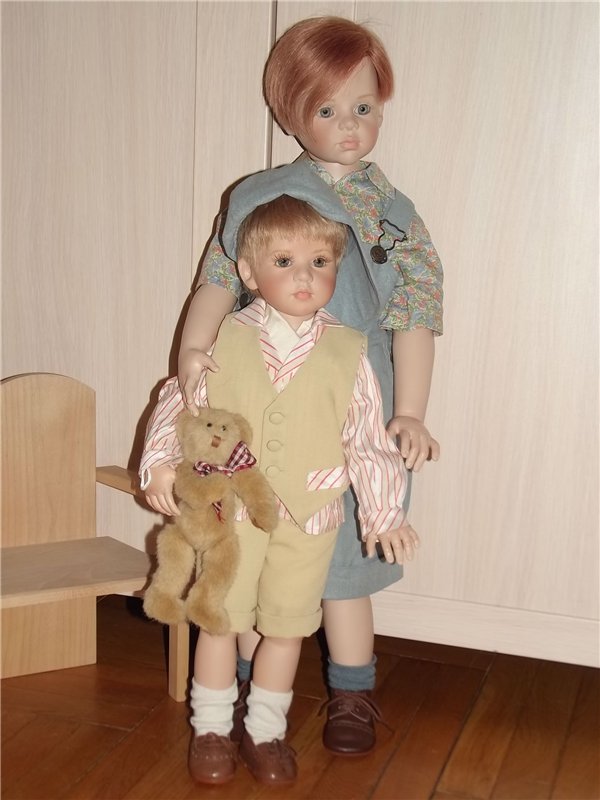 Поговорим о мальчиках. Кевин и Тобиас-Георг от Хильдегард Гюнцель (Hildegard Gunzel) для WPM