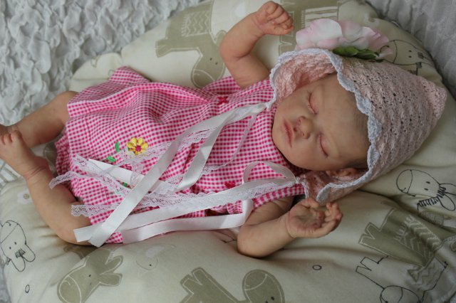 Малышка Коко. Кукла реборн Катерины Осиповой-Коняевой (фото 4)