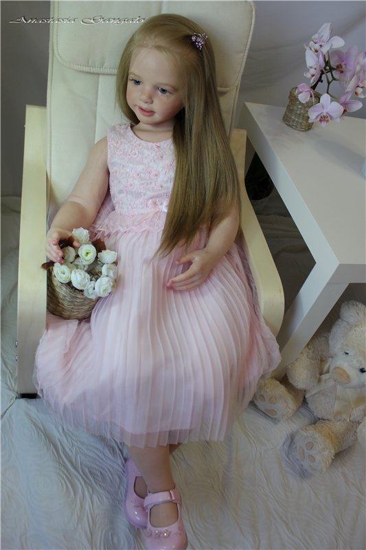 Святослава. Мой светлый ангел. Кукла реборн Анастасии Гангало
