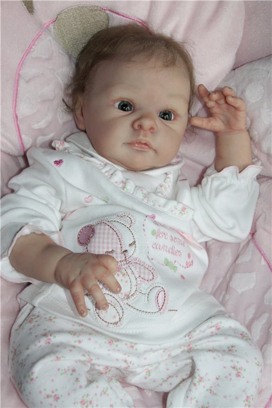 Джилл - любопытная малышка реборн | Бэйбики Джилл - любопытная малышка реборн (фото 4)