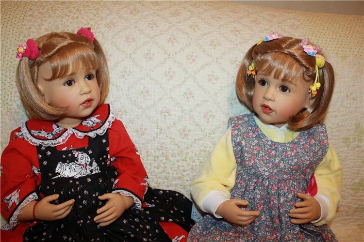 Гляжусь в тебя как в зеркало... Две сестрички Тувочки от Sissel Bjorstadt Skille (фото 3)