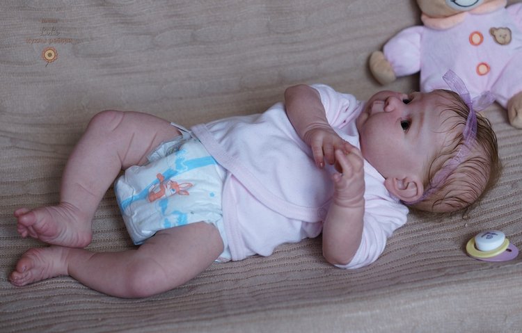 Моя кроха реборн Лиззи — Куклы Реборн (Reborn): работы мастеров (фото 4)