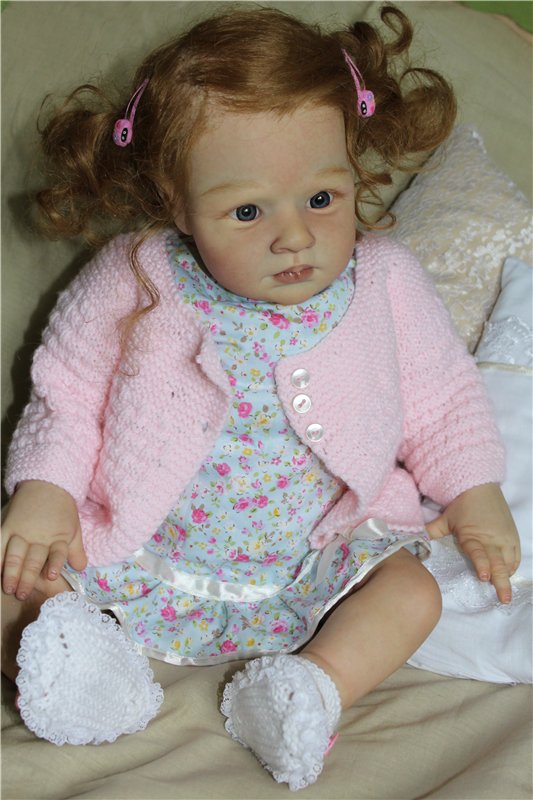 Моя малышка реборн Ксения из молда Рован (фото 4)