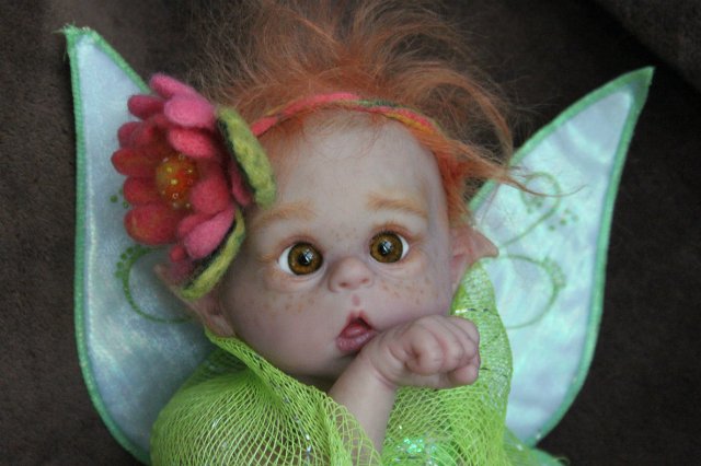 Офелька-Цветочек. Кукла реборн Элины Кудрявцевой