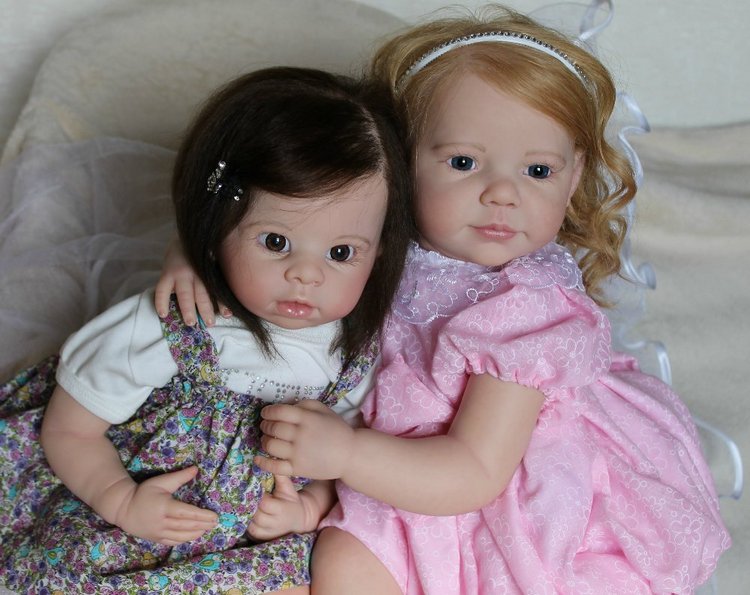 Малышки реборн Лика и Диана
