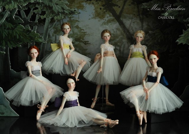 Необычайно нежные балеринки от Oasis doll "Miss Porcelian"