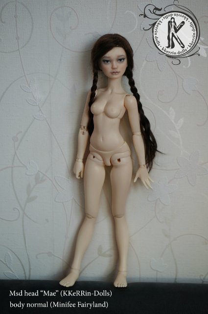 Моя авторская мсд голова шарнирной кореяночки Мей (фото 8)