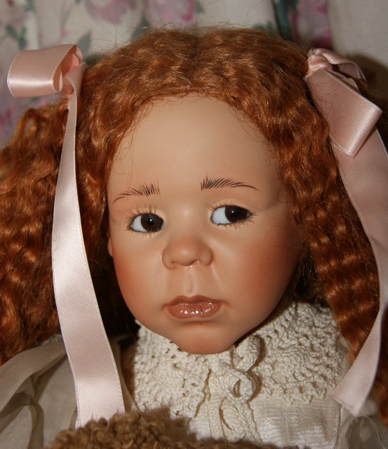 Красавица Теодора от немецкой художницы Marie Mischell, Marie Mischell puppencollection (фото 5)