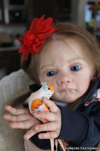 Кукла реборн Frida от Karola Wegerich в моём исполнении