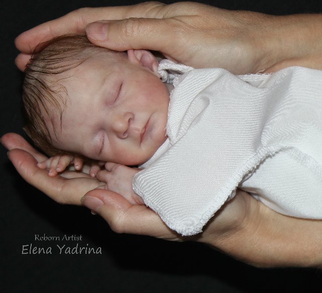 Кроха Мила. Куклы реборн Елены Ядриной