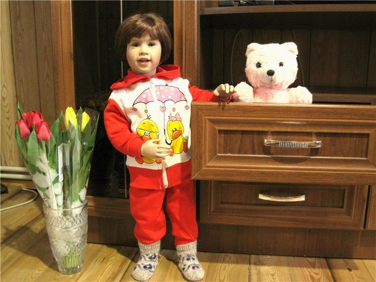 Как мы искали ручейки. Лерочка – коллекционная кукла Sissel Skille