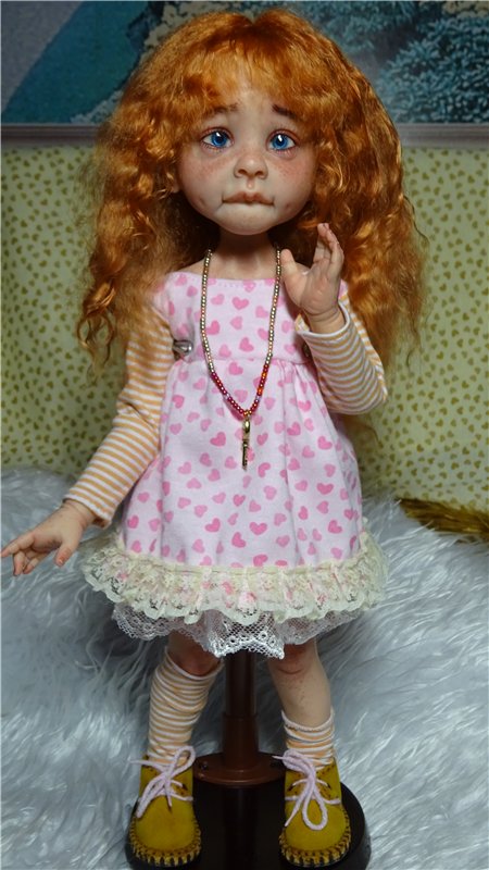 Клементина. Авторская кукла Кондрашовой Ирины