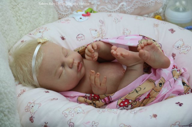 Нежнуля Ноа...Куколка реборн Виктории Вишни