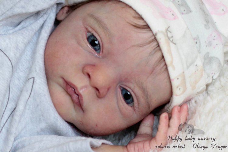 Моя Кирочка. Ненаглядная моя крошечка. Кукла реборн Олеси Венгер