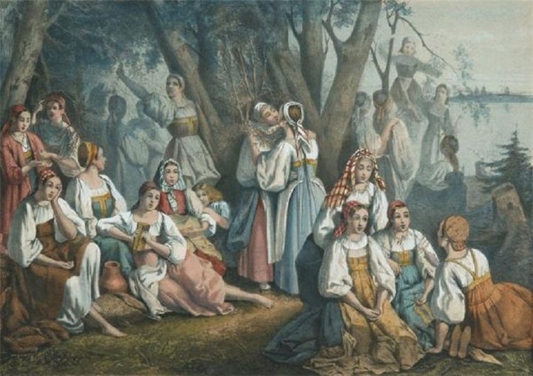 Троицкие гуляния у деревни Василёво, часть первая. Архитектурно-этнографический музей под открытым небом "Василёво"