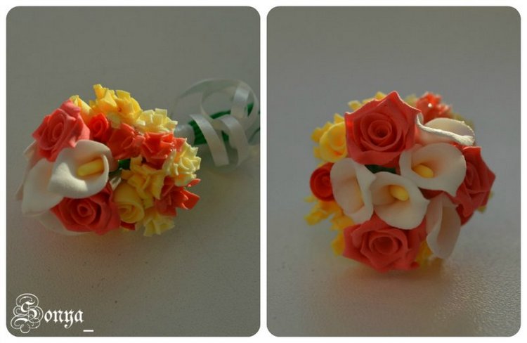 Кукольные мелочи. Часть 2. "Цветочки" (фото 8)