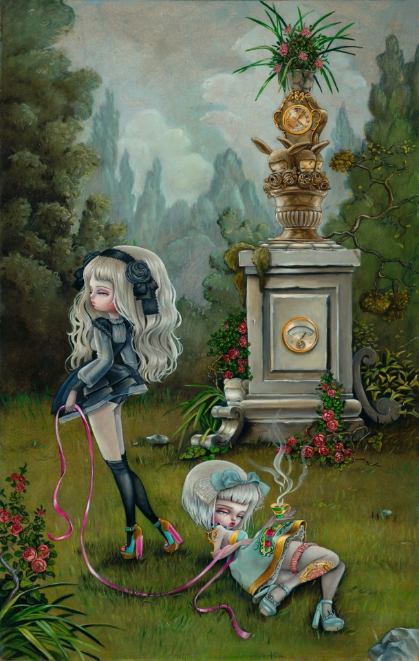 Мрачные и прекрасные куклы художницы Кукула (Kukula) в оригинальных арт иллюстрациях Натали Абрамович. Много фото