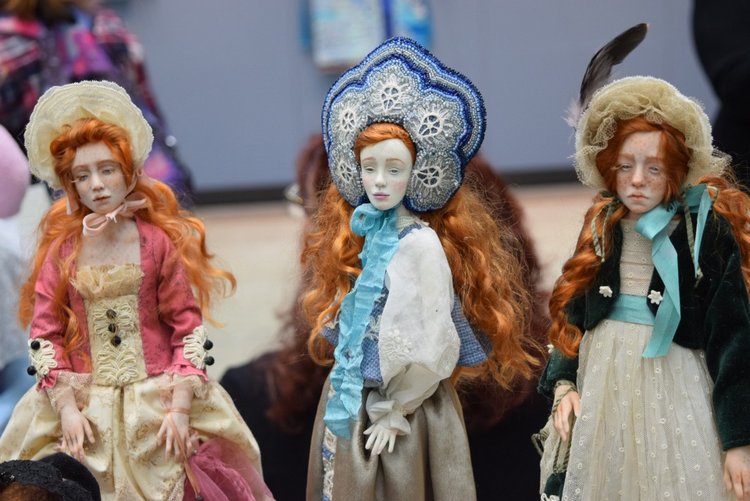 VIII Московская международная выставка Искусство куклы. Таланты и поклонники. Часть I