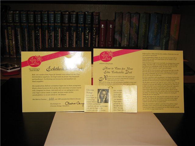 Beth, коллекционная кукла от Christine Orange (фото 3)