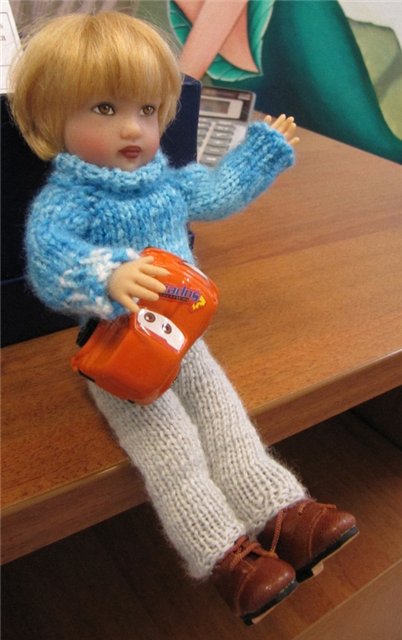 Как Михель на работу к маме ходил. Коллекционная кукла Helen Kish