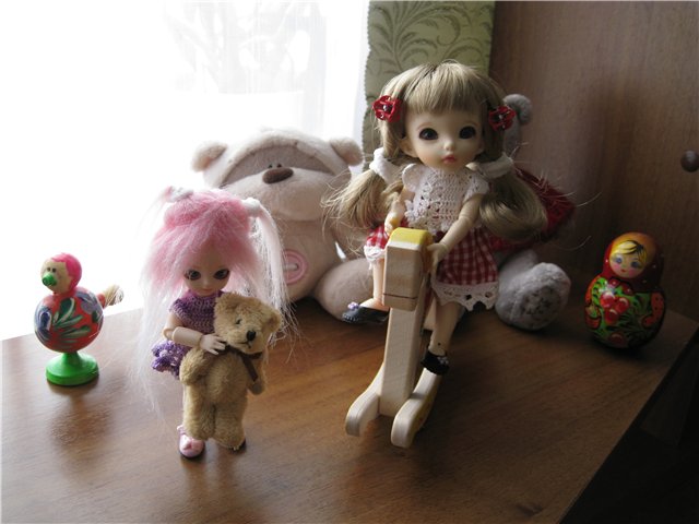 Две подружки. Девочки БЖД - Элис и Сосенка Пин