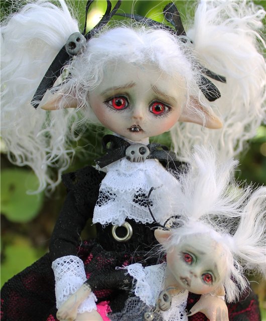 куклы-монстрики Anne Marie Gibbons dolls