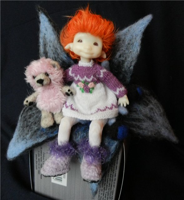 Новогодние сюрпризы. К Анж приехала сестренка! Кукла Kaye Wiggs (фото 8)