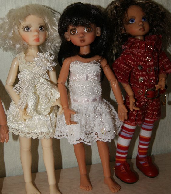 Мои малышки тиники - загорелые и беляночки от Kaye Wiggs и Sofi Lou