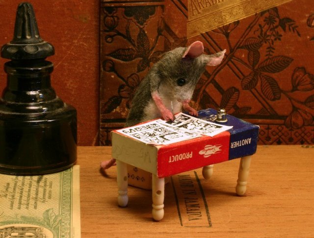 Мышиный дом или Жизнь замечательных мышей. Авторские игрушки в книжной иллюстрации. Мэгги Руди (Maggie Rudy) - "Mouses