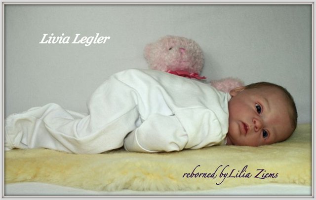 Кукла-реборн Prototype Livia by Gudrun Legler Reborn Baby