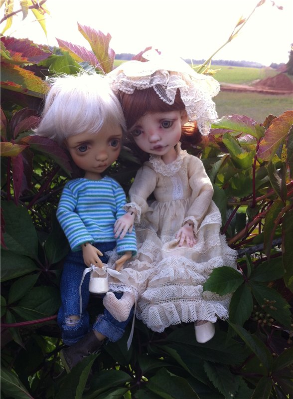 Люк и Лаура (Mystery Human and Mystery Elf by Nefer Kane)