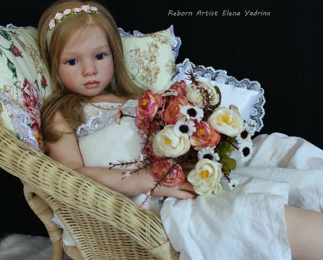 Сама нежность... Куклы реборн Елены Ядриной