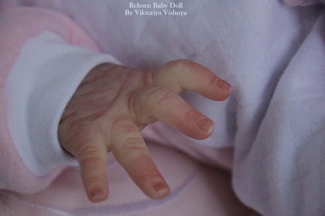 Миракли... Малышка реборн Виктории Вишни (фото 5)