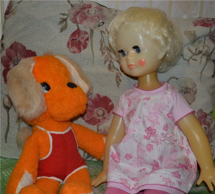 Найденыш куколка Нина — Советские винтажные куклы (СССР): Ленигрушка (фото 7)