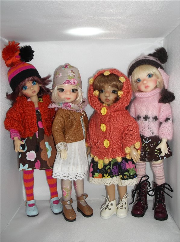 Такие разные мелкие! Ушастые и нет. Коллекция БЖД от Kaye Wiggs