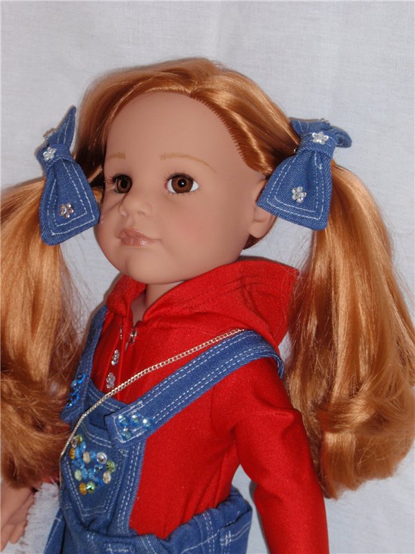 Джинсовая мода для Готц — Одежда и обувь для кукол своими руками: фото (фото 10)