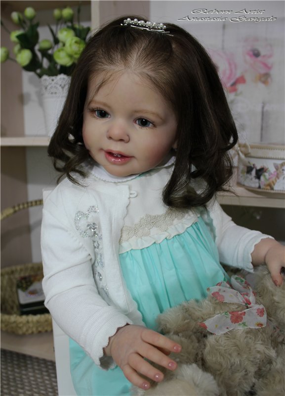 Миланочка!Кукла реборн Анастасии Гангало