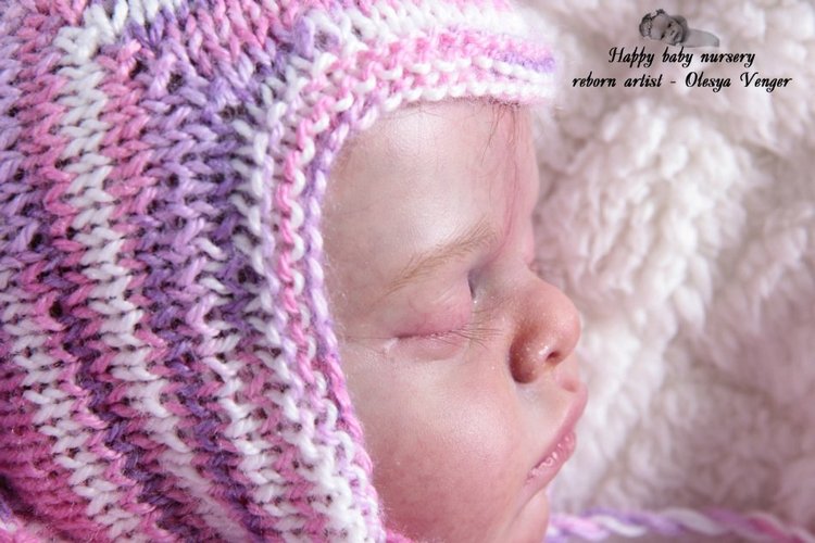 Моя принцесса Крошечка-Кокошечка. Кукла реборн Олеси Венгер