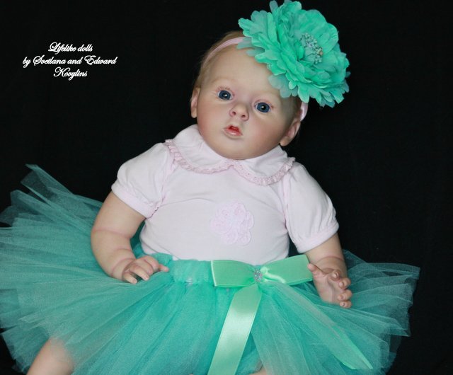 Куколка реборн Светочка из молда Тиффани от Ковылиных Светланы и Эдуарда | Бэйбики Куколка реборн Светочка из молда Тиффани от Ковылиных Светланы и Эдуарда