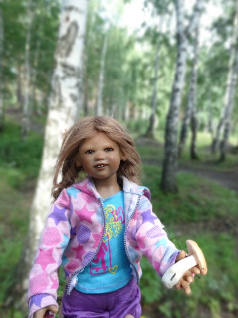 Лесные покатушки — Куклы Annette Himstedt (Аннетт Химстедт): коллекционные