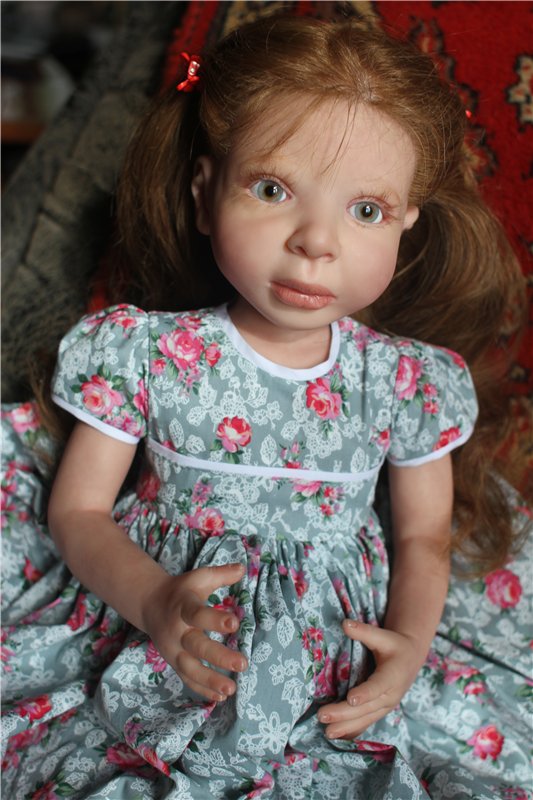 Я дождалась. Приехала моя кукла реборн Фелиция