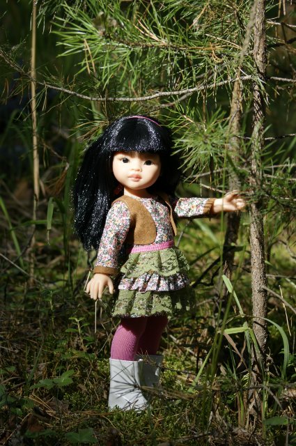 Как Лиу и Клодин за грибами ездили