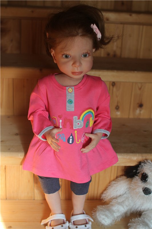 Я дождалась. Приехала моя кукла реборн Фелиция (фото 9)