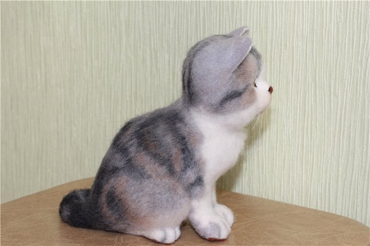 Котик Дени. Авторская игрушка Анны Ястрежембовской (фото 10)