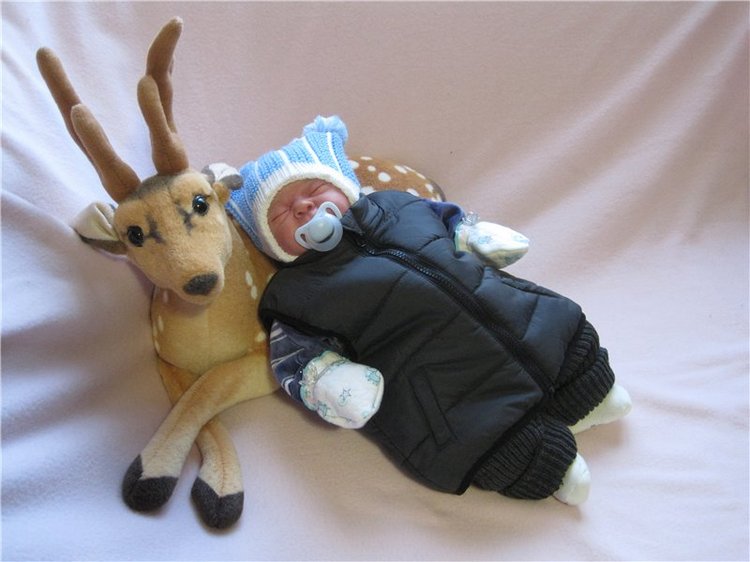 Колыбельная для малыша.Кукла реборн Тимурчик Ольги Астаповской (фото 10)