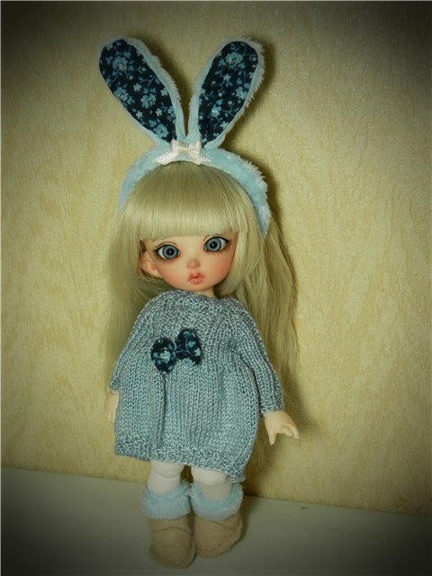 Малышки: зайка и котенок — Одежда и обувь для кукол BJD (БЖД): 1/3 (фото 9)