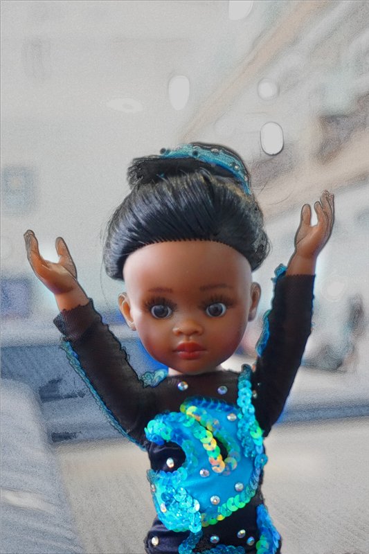 Кукла и ее девочка... Все выше и выше и выше (фото 5)